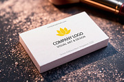 Business Card & Makeup Background, an Advertising Mockup by Mockup Stories (Thumbnail 2 of 2)