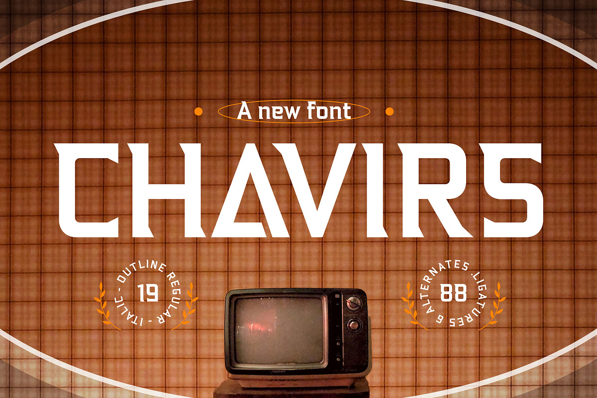 Chavirs - Modern Font, a Serif Font by Meizzaluna Design (Photo 1 of 10)
