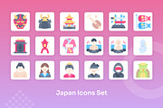 Japan Icons Set - Flat, an Icon by Kmg Design (Thumbnail 3 of 3)