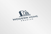 home building modern logo, a Branding & Logo Template by mouze_art (Thumbnail 2 of 4)