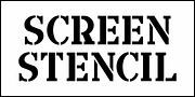Screen Stencil JNL, a Font by Jeff Levine Fonts (Thumbnail 2 of 5)