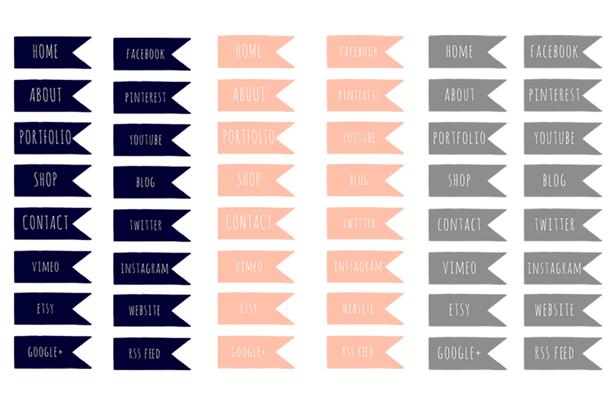 Flag Web Icons preview 2