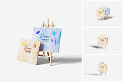 Canvas Mockup, a Product Mockup by MrLetters (Thumbnail 1 of 5)