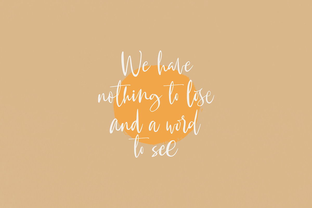 Mauritania, a Script Font by Get Studio (Photo 5 of 10)