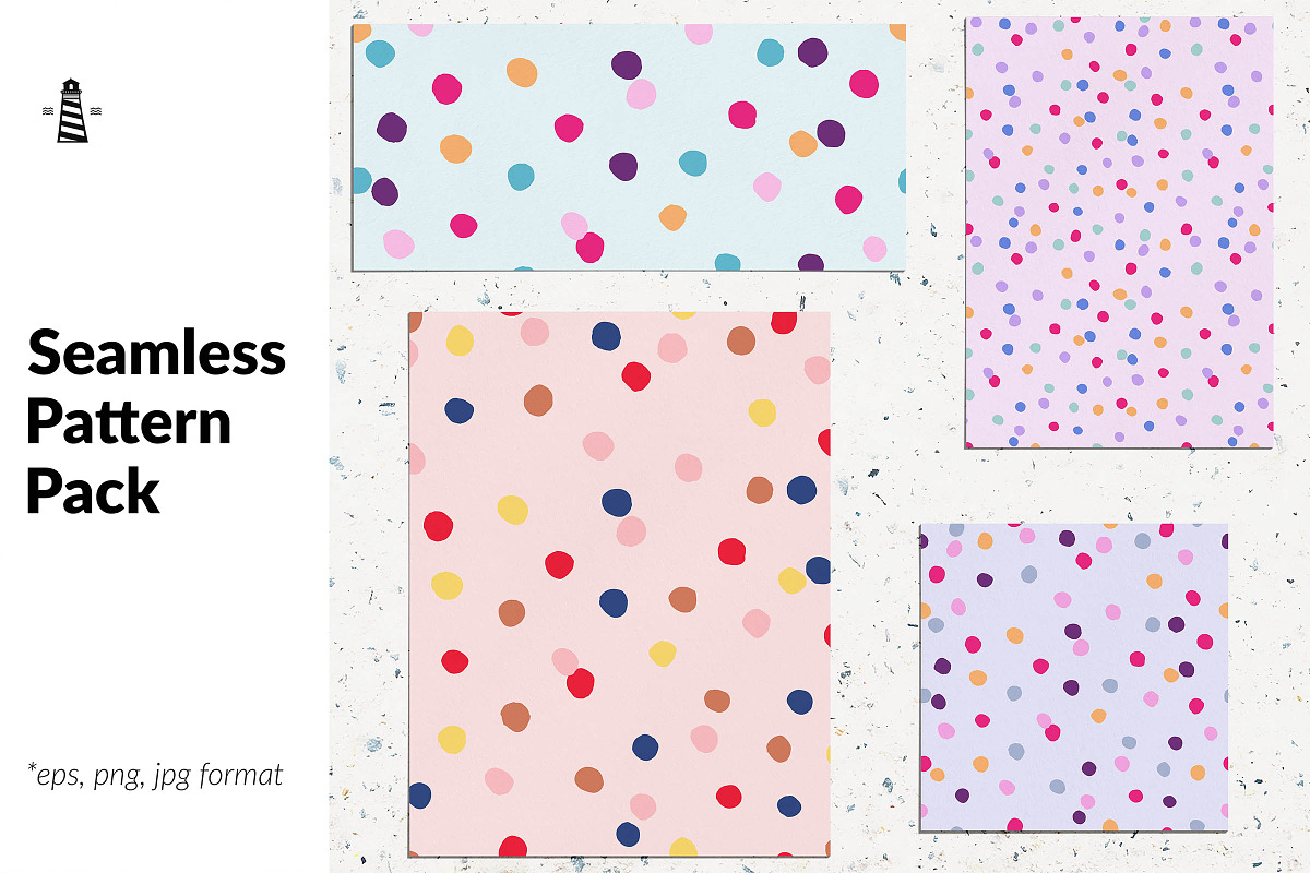 Confetti digital paper, a Pattern Graphic by Norse Studio (Photo 1 of 3)
