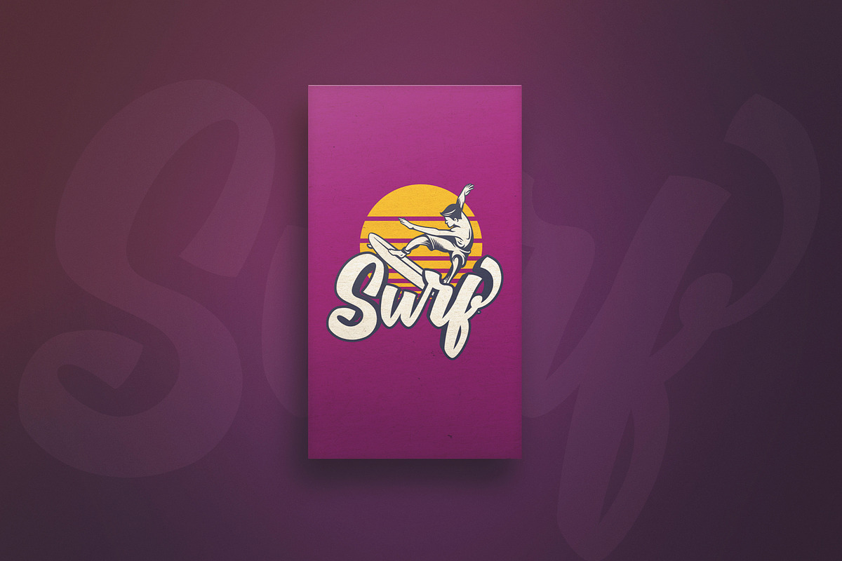 Vertical One Side Card Mockup x4, a Product Mockup by SmartDesigns (Photo 2 of 9)