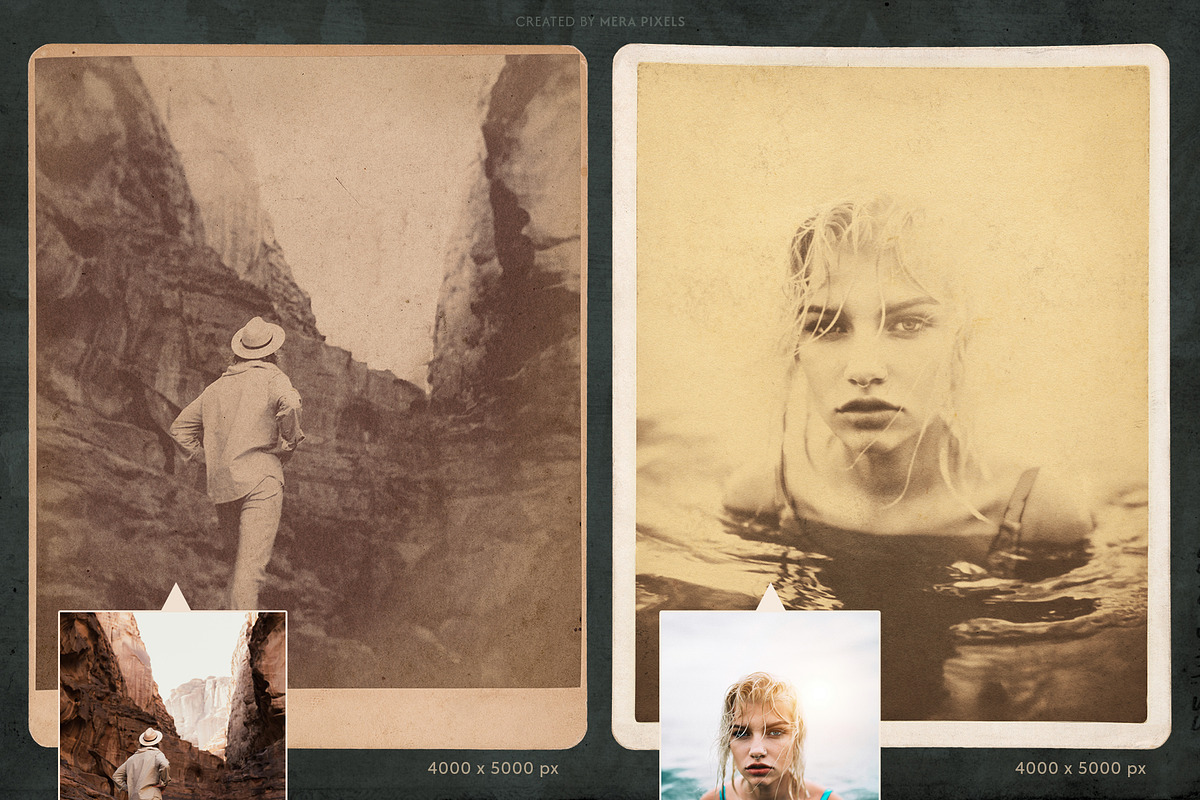 Vintage Photo Maker, an Action Add-On by Mera Pixels (Photo 6 of 12)