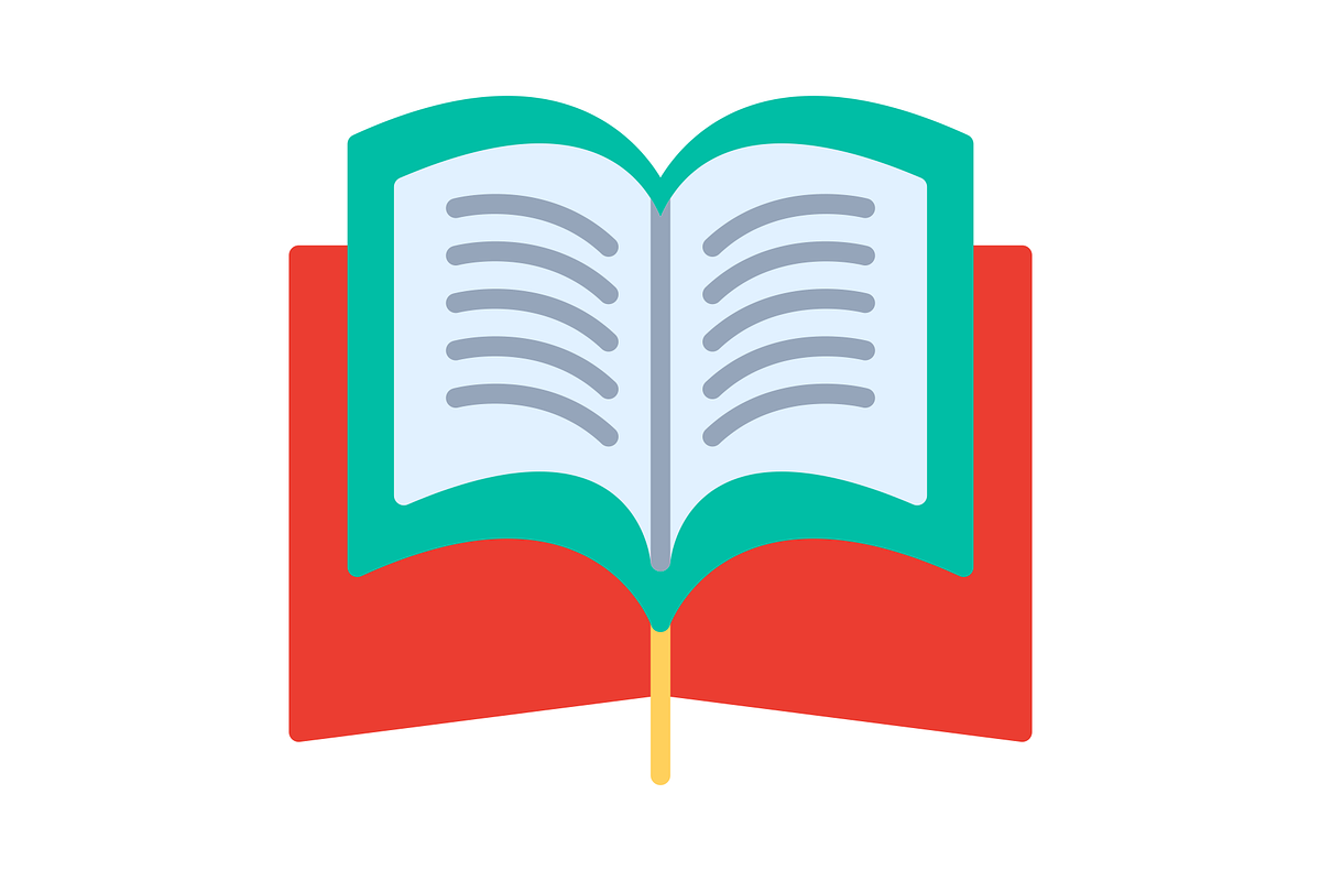 Open Book Flat Icon, an Icon by Pexelpy (Photo 1 of 3)