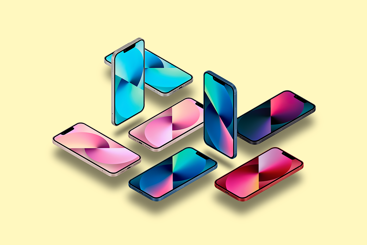 Phone 13 - 20 Mockups Scenes, an iPhone Mockup by Asylab (Photo 27 of 38)