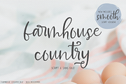 Farmhouse Country Rustic Font Duo, a Handwritten Font by Beck McCormick (Thumbnail 1 of 12)