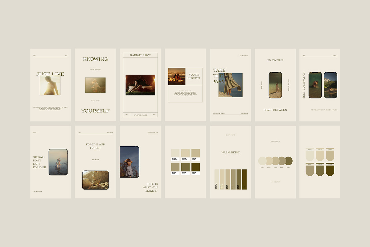 Instagram Creator Social Templates, a Social Media Template by Love Radiation Studio (Photo 14 of 16)