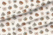 Cute Bears Kid’s Collection, a Pattern Graphic by Naty Art (Thumbnail 3 of 12)