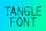 Tangle Font, a Font by Handmadefont (Thumbnail 1 of 8)
