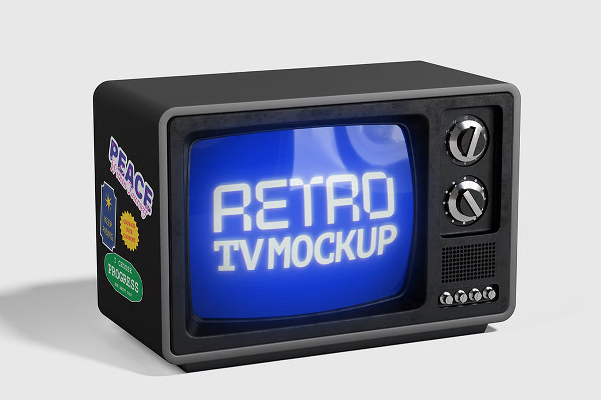 TV Mockup 2 Views, an Android Mockup by graphicsauce (Photo 2 of 4)