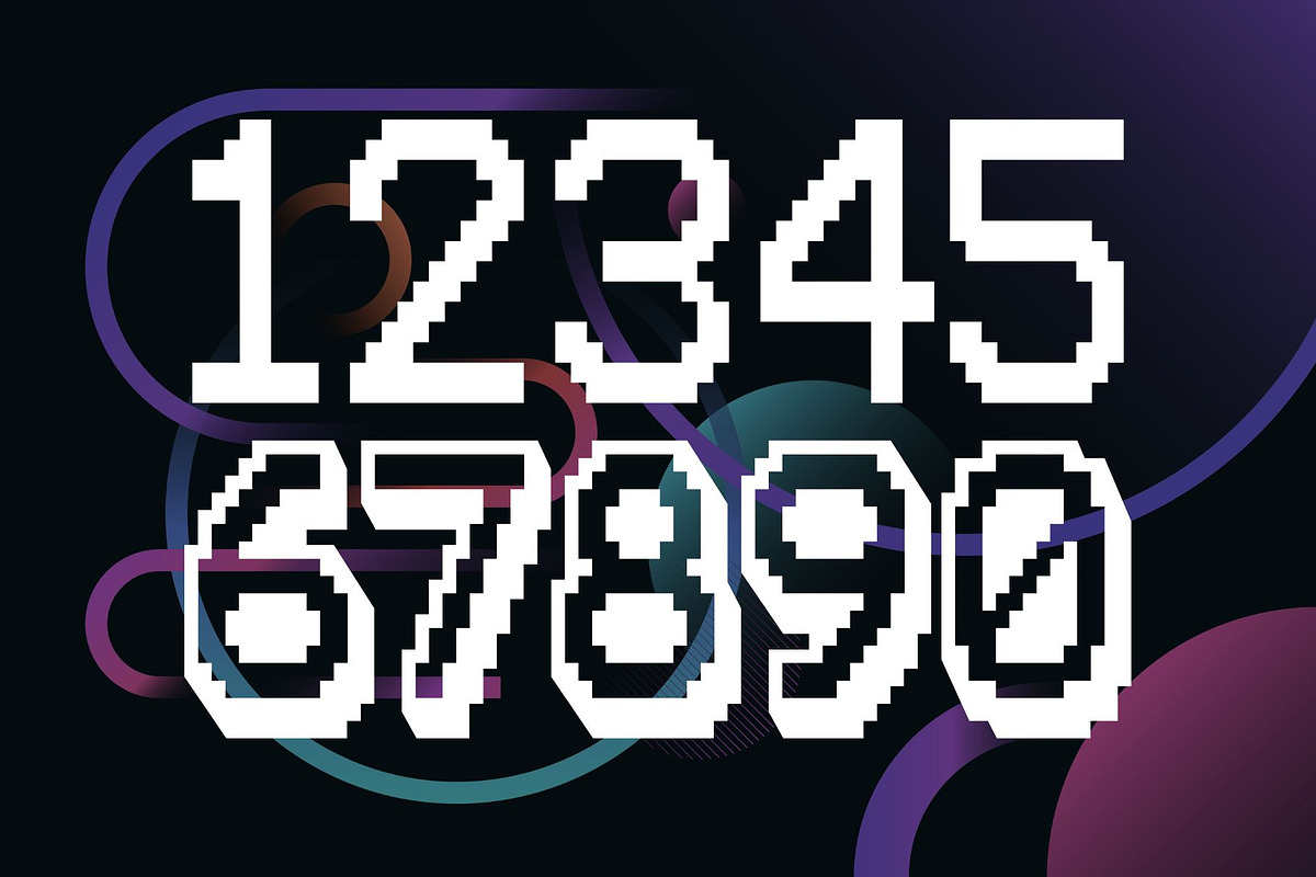 Pixel Forge Font Duo, a Sans Serif Font by HipFonts (Photo 6 of 8)