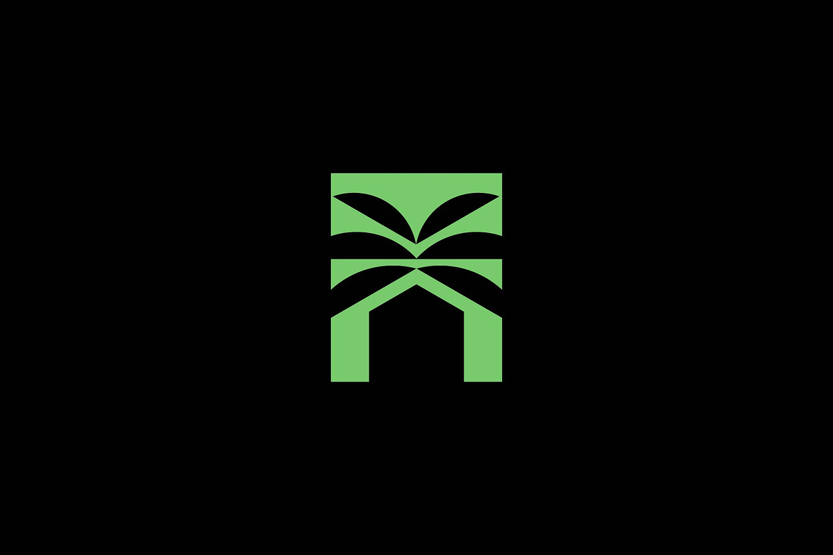 palm house logo, a Branding & Logo Template by ZHR Creative