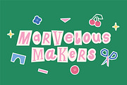 Ransom Machine, a Handwritten Font by ReveryWorks (Thumbnail 10 of 14)