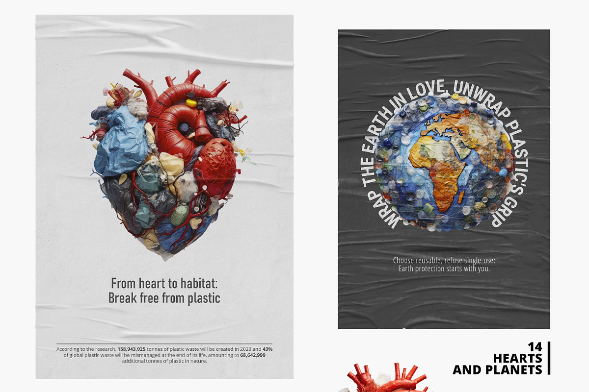 Ocean’s Cry. Save the ocean set, an Object Graphic by AnMark (Photo 9 of 14)