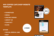Coffee Website Templates - WIX, a Wix Template by Gsrwebdesign (Thumbnail 2 of 6)