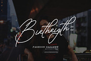 Betriciya Signature, a Script Font by GloowStudio (Thumbnail 3 of 11)