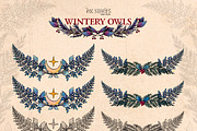 Wintery Owls, an Animal Illustration by Ink Stories (Thumbnail 24 of 26)