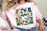 Coquette Goose Png, Mama Goose Png, an Illustration by Daily.Designs (Thumbnail 2 of 5)