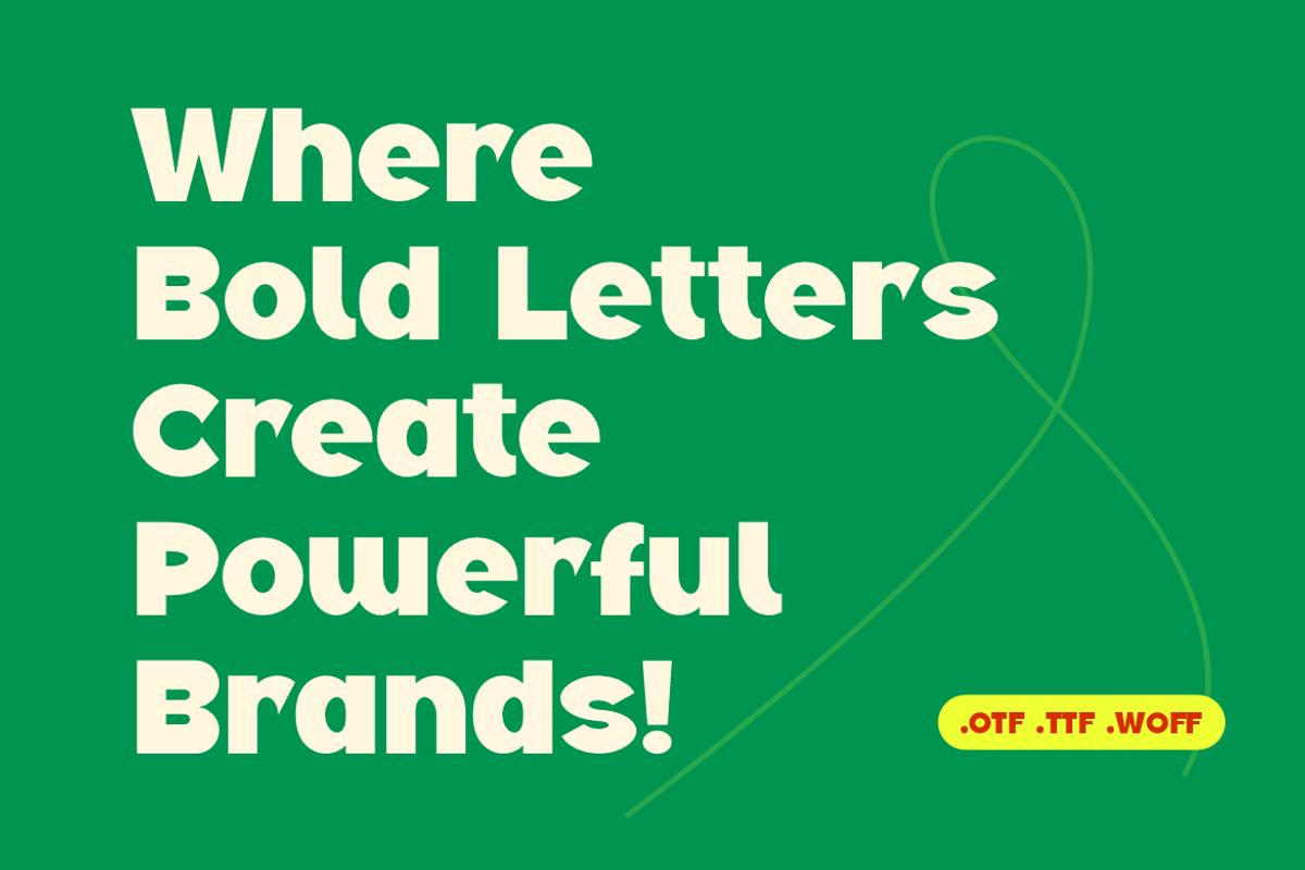 Klagor - Bold Display Font, a Sans Serif Font by Iqsiart Studio (Photo 2 of 15)