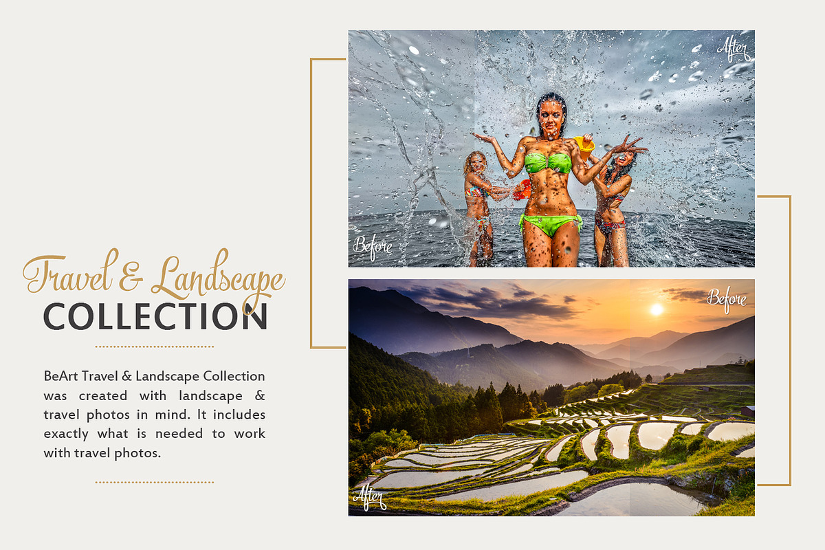 Landscape & Travel Photoshop Actions, a Plug-in Add-On by BeArt-Presets (Photo 3 of 5)