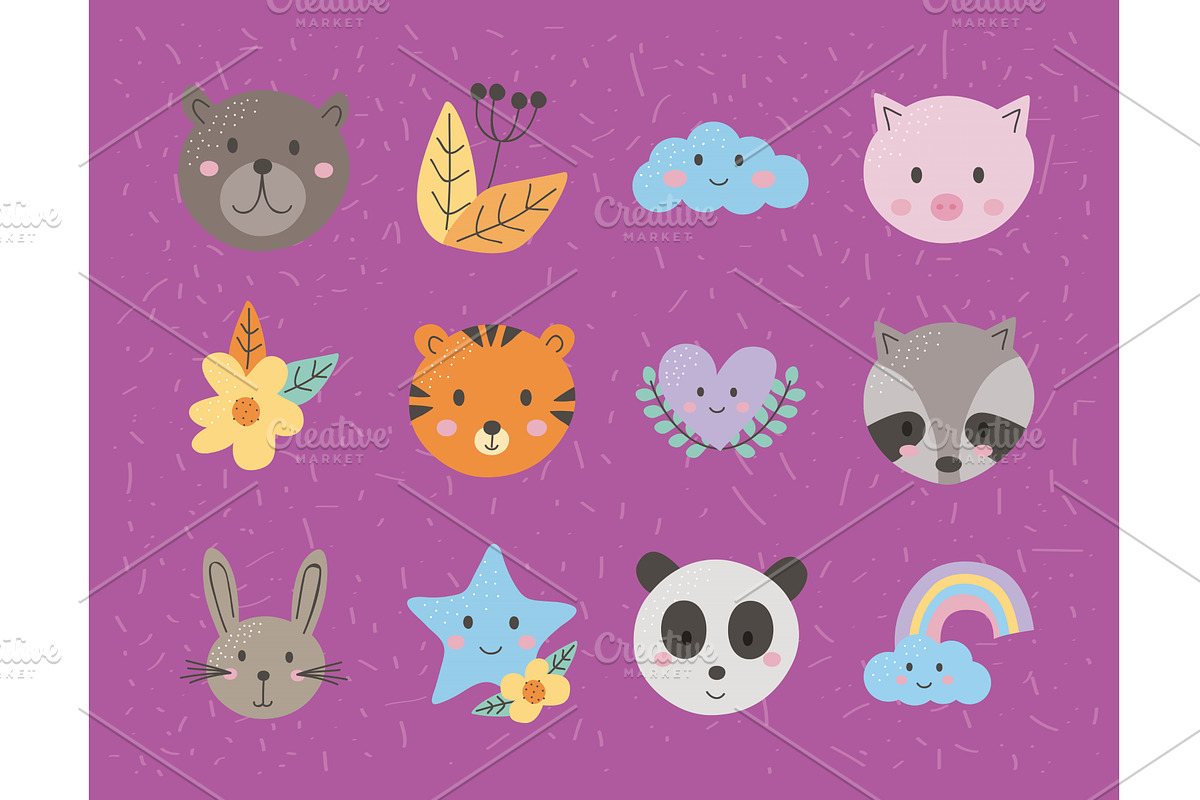 animals and items, an Animal Illustration by studiogstock