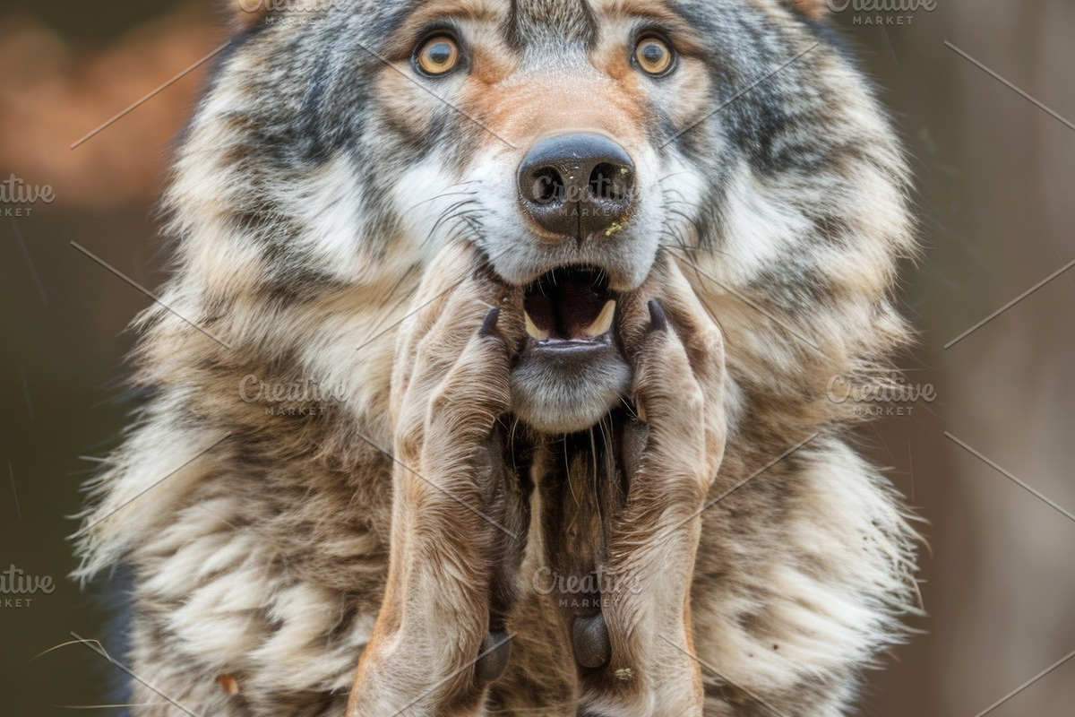 236 surprised animals, an Animal Photo by Handmadefont (Photo 162 of 241)