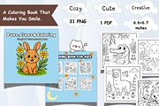 Animal Coloring pages – 31 PNG, an Animal Illustration by Smillyy Threads (Thumbnail 1 of 9)