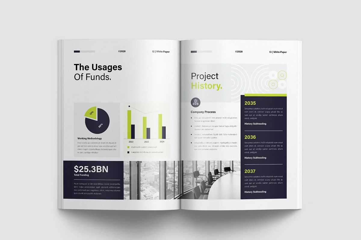 White Paper Template, a Brochure Template by NorthPeak (Photo 7 of 13)