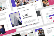 Uali : Annual Report Powerpoint, a Presentation Template by Punkl Camp (Thumbnail 1 of 16)