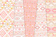 Blush Aztec Digital Paper, a Texture Graphic by Avenie Digital (Thumbnail 4 of 4)