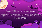 Spookies Halloween, a Script Font by DN Creative (Thumbnail 3 of 9)