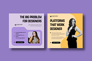 Modern Social Media Post & Story, a Social Media Template by MightyDesign (Thumbnail 4 of 7)