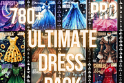 1000+ DRESS PROCREATE STAMPS, a Brush Add-On by BeeRubby (Thumbnail 1 of 9)
