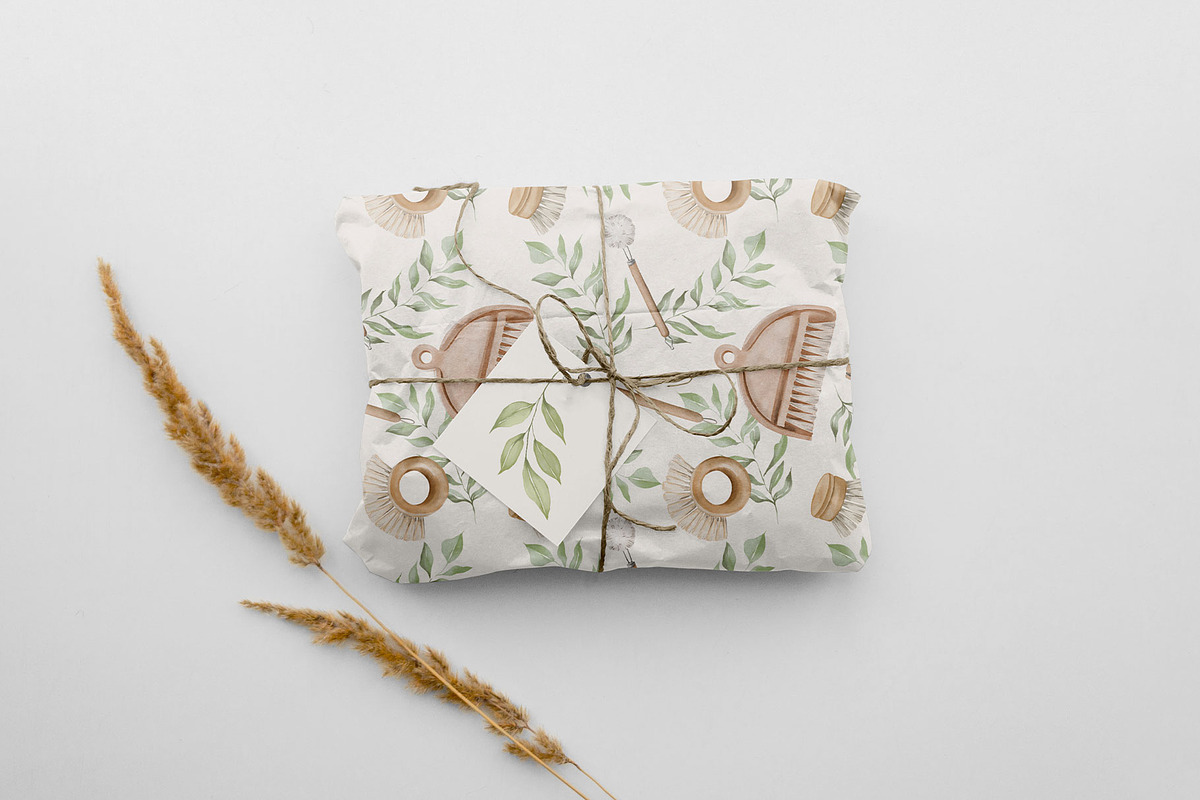 ZERO WASTE watercolor set, an Object Illustration by Yuliia Lashevska (Photo 14 of 14)