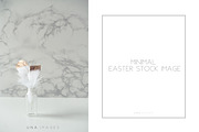 Minimal easter stock image featuring minimal, black, and gold, a Holiday Photo by Una Matison (Thumbnail 1 of 2)
