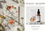 Wildflowers watercolor flowers birds, a Decorative Illustration by Yuliya Derbisheva (Thumbnail 3 of 14)