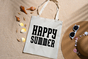 Happy Beach - Playful Slab Serif