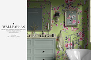 Victorian Reverie Watercolor Prints, a Pattern Graphic by LEAFure (Thumbnail 8 of 9)