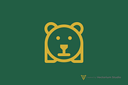Bear Minimalist Icon Logo, a Branding & Logo Template by Vectorium Studio (Thumbnail 1 of 5)