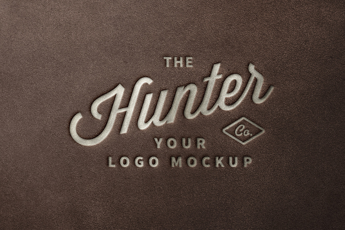 Leather Print Logo Mockup, a Product Mockup by Design Squad (Photo 2 of 4)