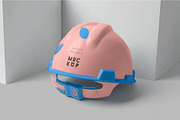 Construction Safety Helmet Mockup, an Apparel Mockup by megostudi0 (Thumbnail 5 of 6)