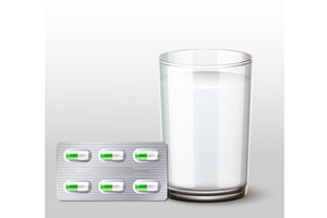 Realistic glass of clean drinking, an Object Illustration by Vectorbuum
