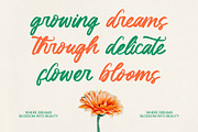 Klaribela - Bold Calligraphy Font, a Script Font by Letterena Studios Script (Thumbnail 2 of 10)