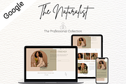 Google Sites Theme | The Naturalist, a Landing Page Template by She Designs Things (Thumbnail 2 of 6)