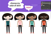 The Cute Girl Creator, a Decorative Illustration by Satika (Thumbnail 5 of 13)