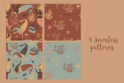 Boho Marmaids, a Pattern Graphic by watercolor kamill (Thumbnail 2 of 7)